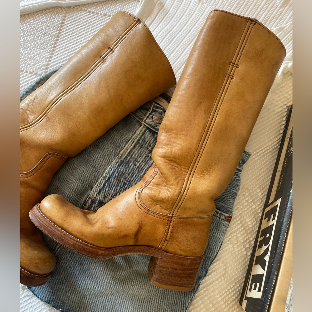 FRYE | Black Label Banana Campus Boots